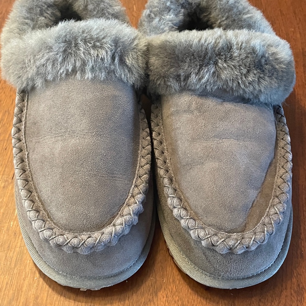 NEW! Manitoban Mukluks sz 41 Men’s Cabin Clog (W 10/M 8) Australian sheepskin - Picture 7 of 17